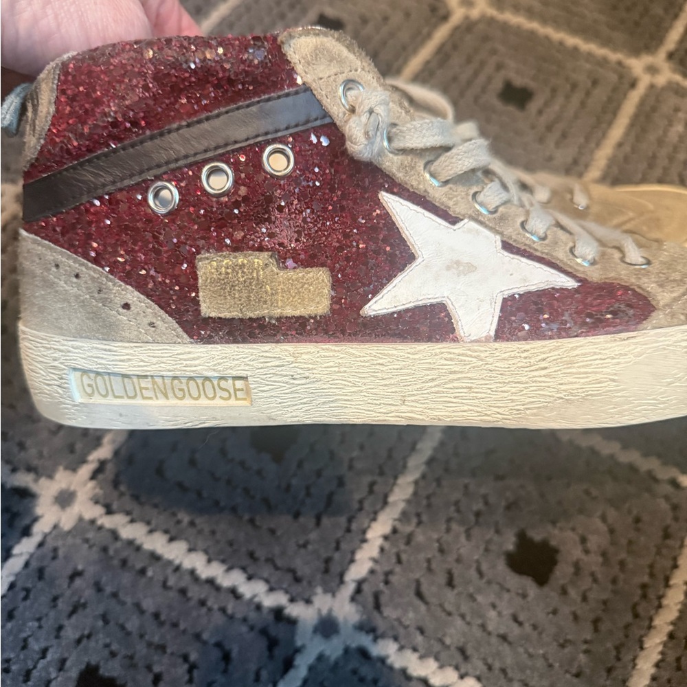 Golden Goose Mid-star glitter and suede 39 - Picture 2 of 7